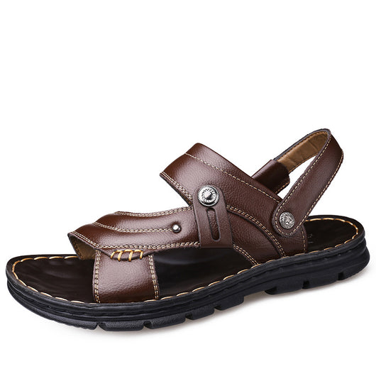Sandalias de Cuero Casual para Playa y Paseo - Image 8