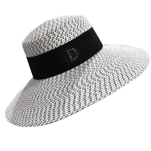 Sombrero de Playa con Ala Grande para Verano - Protección Solar Estilo D - Image 6