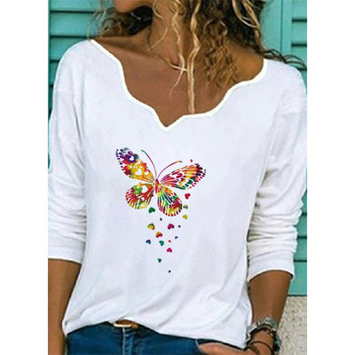 Playera Estampada Casual Plus Size - Moda Cómoda - Image 20