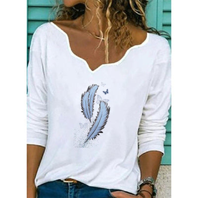 Playera Estampada Casual Plus Size - Moda Cómoda - Image 26