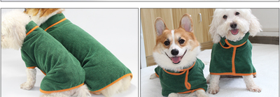 Bata de Baño para Perros con Cintura Ajustable y Cuello Protector - Image 14