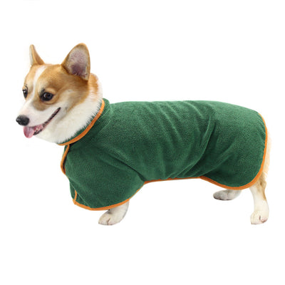 Bata de Baño para Perros con Cintura Ajustable y Cuello Protector - Image 2