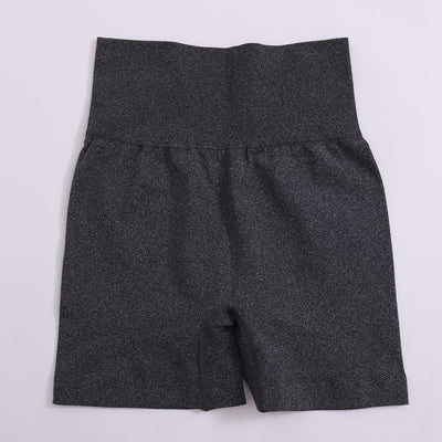 Shorts Deportivos Cintura Alta con Levantamiento Push Up para Yoga y Gym - Image 18