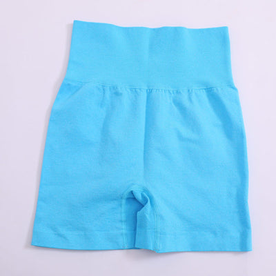 Shorts Deportivos Cintura Alta con Levantamiento Push Up para Yoga y Gym - Image 21