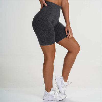 Shorts Deportivos Cintura Alta con Levantamiento Push Up para Yoga y Gym - Image 27
