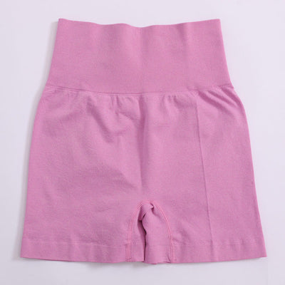Shorts Deportivos Cintura Alta con Levantamiento Push Up para Yoga y Gym - Image 9