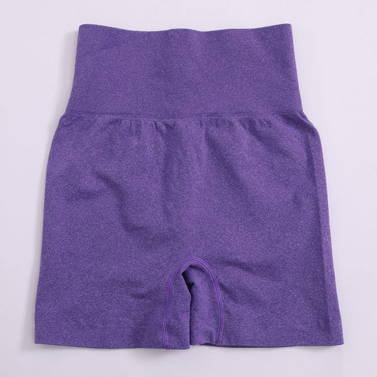 Shorts Deportivos Cintura Alta con Levantamiento Push Up para Yoga y Gym - Image 16