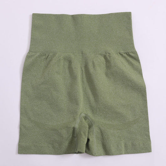Shorts Deportivos Cintura Alta con Levantamiento Push Up para Yoga y Gym - Image 11