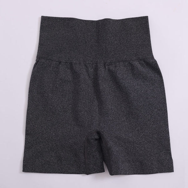 Shorts Deportivos Cintura Alta con Levantamiento Push Up para Yoga y Gym - Image 4