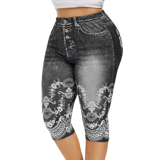 Leggings Estilo Jeans con Estampado y Ajuste Perfecto - Image 18
