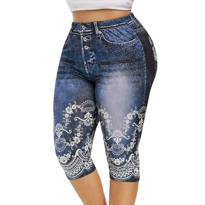Leggings Estilo Jeans con Estampado y Ajuste Perfecto - Image 6