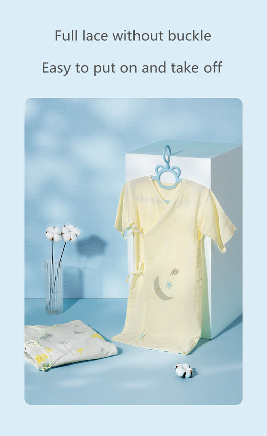 Pijama Monje Bebé Gasa Ligera Verano - Ropa Cómoda Recién Nacido - Image 17