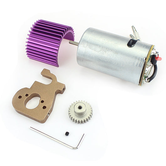 Kit de Accesorios para Auto RC: Disipador Térmico, Engranajes y Soporte de Motor - Image 3