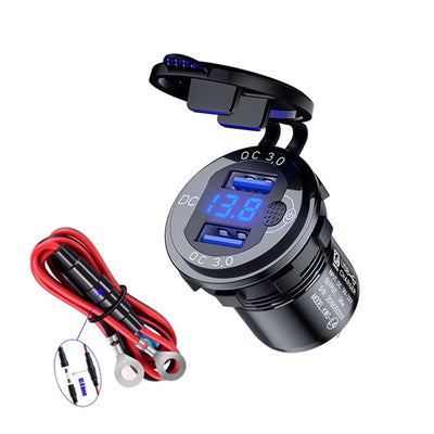 Cargador USB Rápido para Auto con Interruptor de Control - Image 18