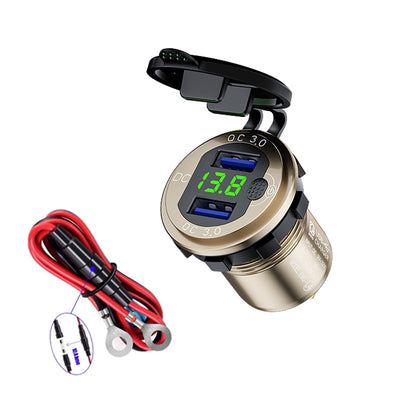 Cargador USB Rápido para Auto con Interruptor de Control - Image 20