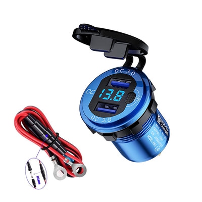 Cargador USB Rápido para Auto con Interruptor de Control - Image 19