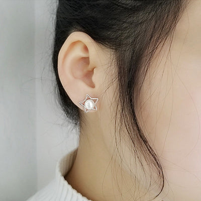 Aretes de Perla Plata Esterlina Hipoalergénicos Auténticos - Image 7