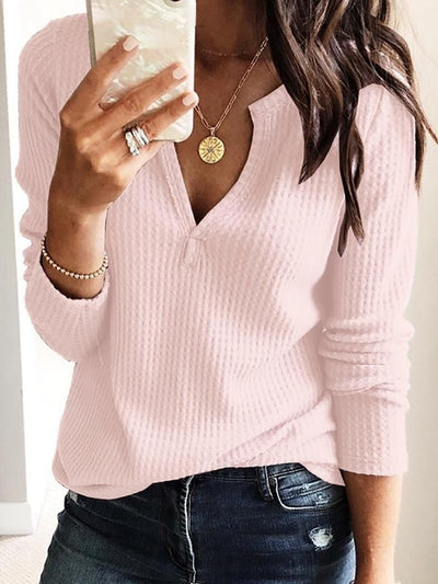Suéter Tejido de Manga Larga Europeo Americano - Image 2