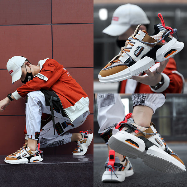 Zapatillas Deportivas Retro Casual - Cómodas, Transpirables y Ligeras para Hombre