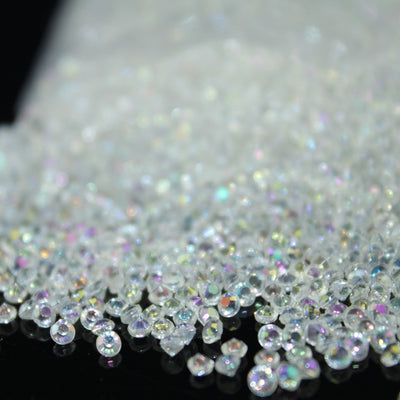 Diamante Suelto de 2.5mm con Base Acrílica Transparente para Joyería de Bodas - Image 2