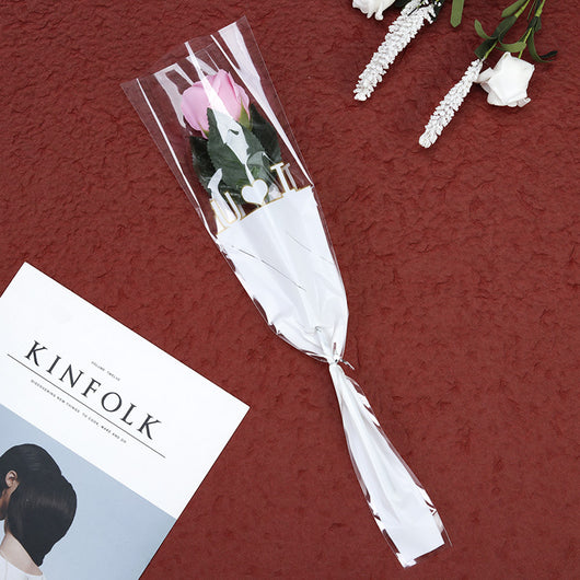 Rosa Jabón Floral de Dos Capas - Regalo Perfecto para San Valentín y Ocasiones Especiales - Image 11