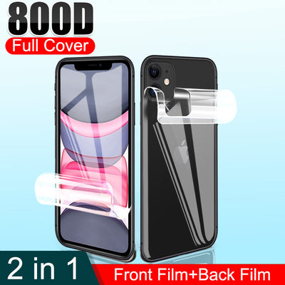 Protector de Pantalla Integral Frontal y Trasero para Móvil