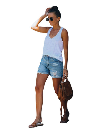 Shorts Denim Slim para Mujer - Image 7