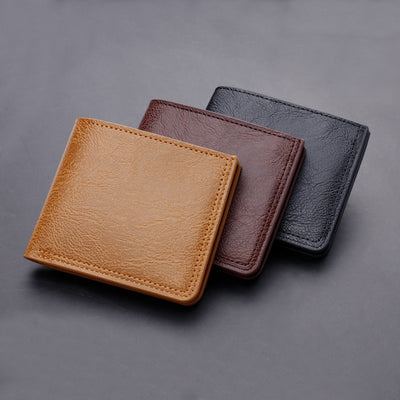 Cartera Corta para Hombre con Botón - Portadocumentos Compacto - Image 8