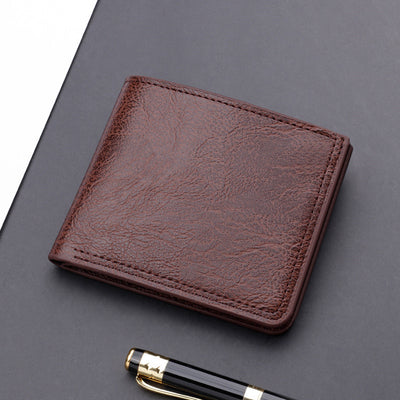 Cartera Corta para Hombre con Botón - Portadocumentos Compacto - Image 5
