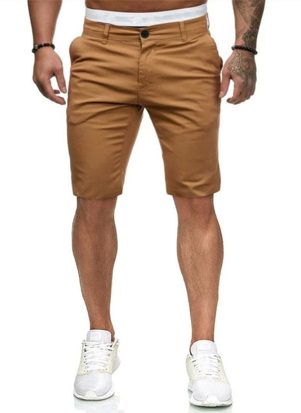 Shorts Casuales Slim Fit para Hombre - Estilo Europeo Moderno - Image 4