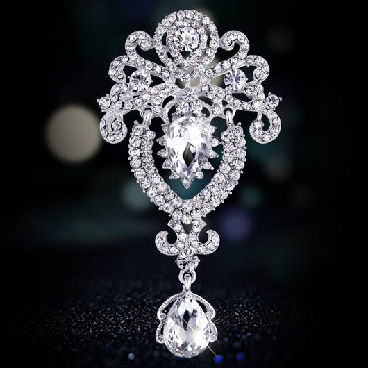 Broche Colgante de Cristal Corona Elegante - Image 7