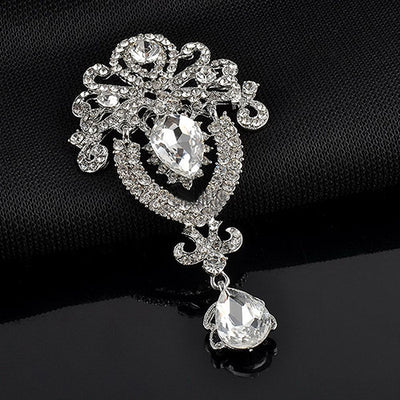 Broche Colgante de Cristal Corona Elegante - Image 6