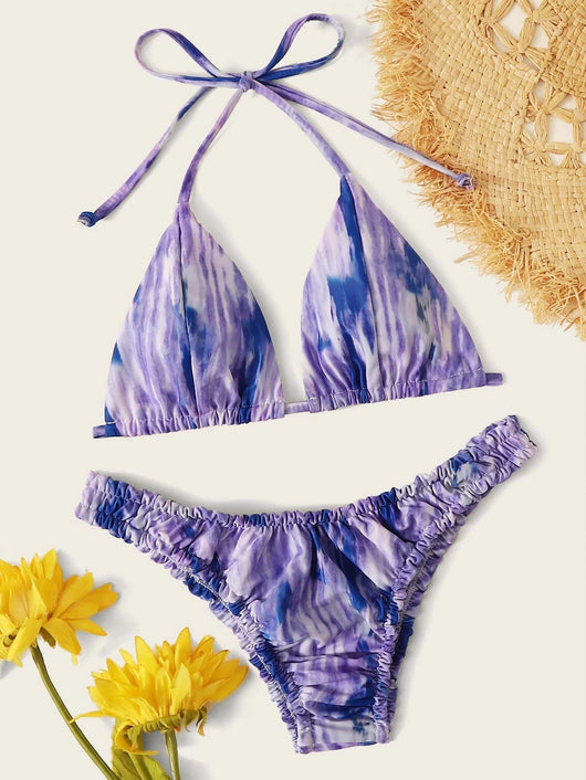 Bikini Estampado Arcoíris de Moda Europea y Americana - Diseño Sexy - Image 6