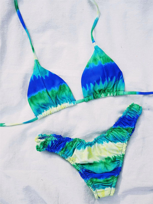 Bikini Estampado Arcoíris de Moda Europea y Americana - Diseño Sexy - Image 7