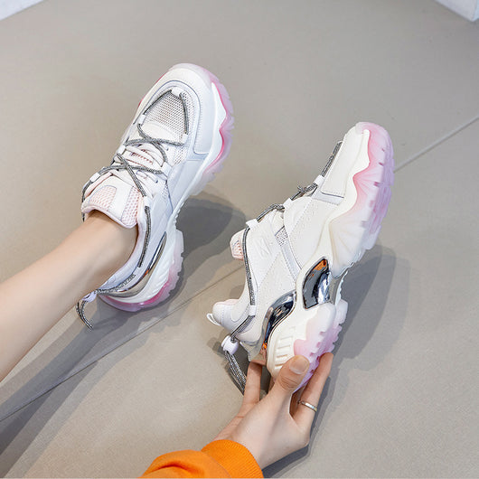 Zapatos Escolares Blancos de Corte Bajo y Boca Poco Profunda - Image 10