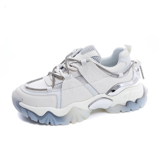 Zapatos Escolares Blancos de Corte Bajo y Boca Poco Profunda - Image 7