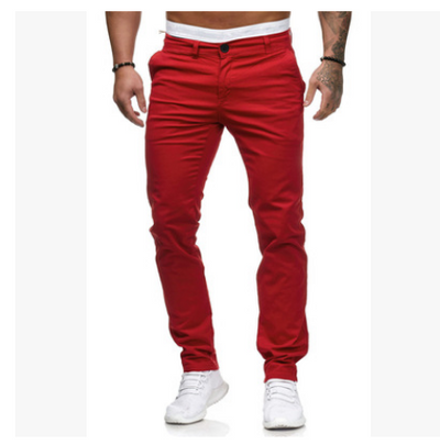 Pantalones Casuales Slim Fit para Hombre - Cómodos y Versátiles - Image 4