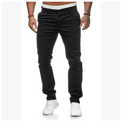Pantalones Casuales Slim Fit para Hombre - Cómodos y Versátiles - Image 5