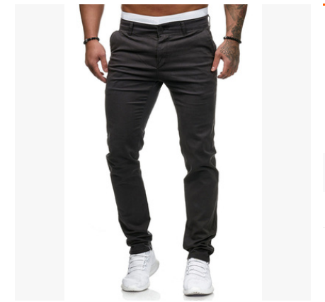 Pantalones Casuales Slim Fit para Hombre - Cómodos y Versátiles - Image 6