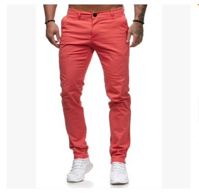 Pantalones Casuales Slim Fit para Hombre - Cómodos y Versátiles - Image 7