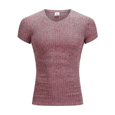 Playera Deportiva Slim Fit con Rayas para Hombre - Image 3