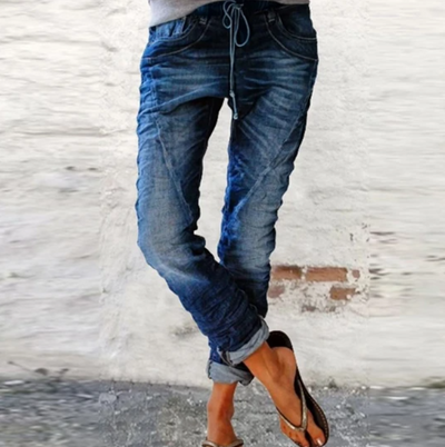 Pantalones Vaqueros para Mujer con Cintura Elástica - Image 11
