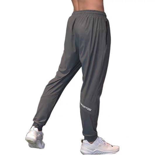 Pantalones Deportivos Hombre Cintura Elástica Corte Amplio Outdoor - Image 6