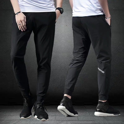 Pantalones Deportivos Hombre Cintura Elástica Corte Amplio Outdoor - Image 9