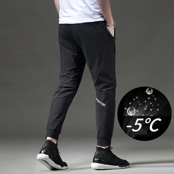 Pantalones Deportivos Hombre Cintura Elástica Corte Amplio Outdoor