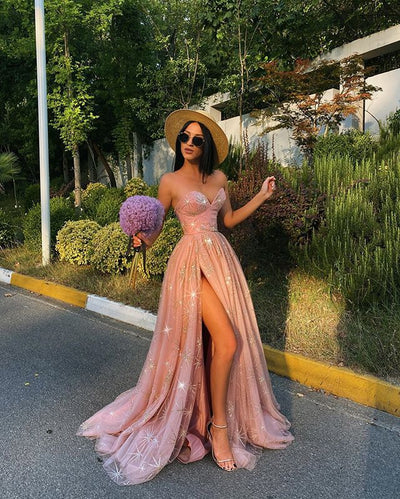 Vestido Bronceado con Abertura en el Pecho - Image 6