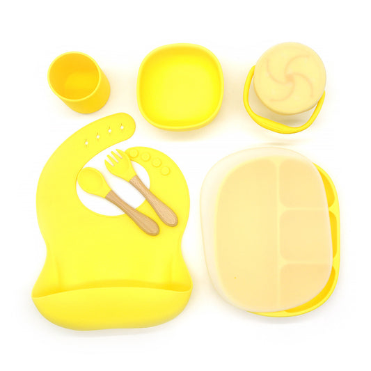 Juego de Vajilla Infantil Antideslizante con Plato, Tazón, Cubiertos y Vaso - Image 2
