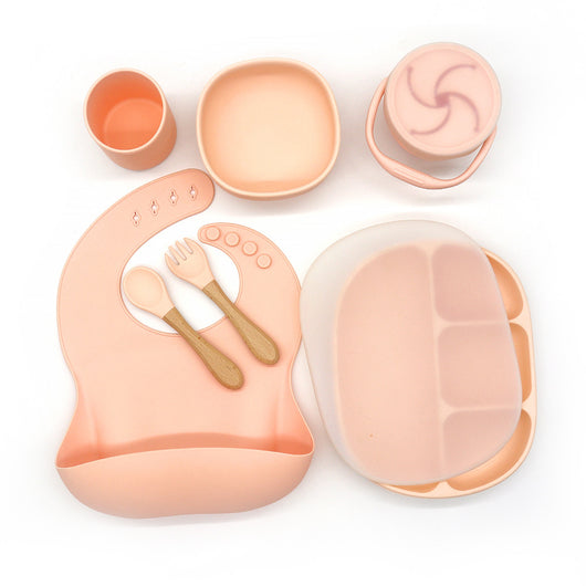 Juego de Vajilla Infantil Antideslizante con Plato, Tazón, Cubiertos y Vaso - Image 8