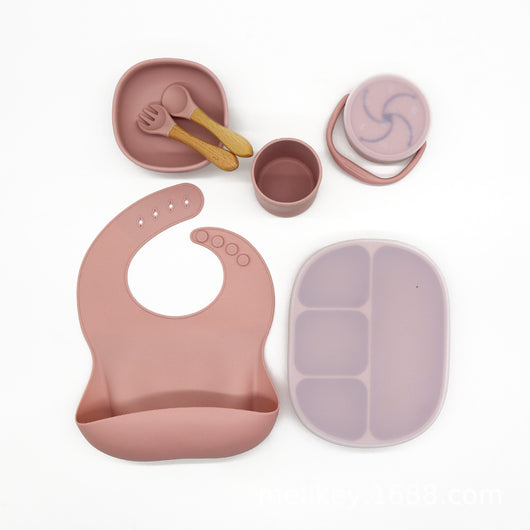 Juego de Vajilla Infantil Antideslizante con Plato, Tazón, Cubiertos y Vaso - Image 4