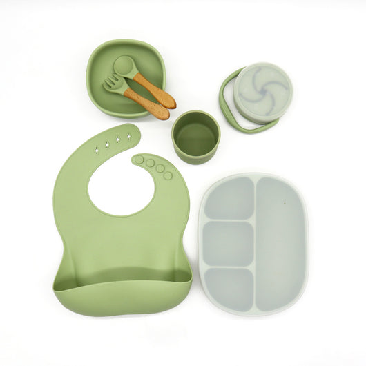 Juego de Vajilla Infantil Antideslizante con Plato, Tazón, Cubiertos y Vaso - Image 9